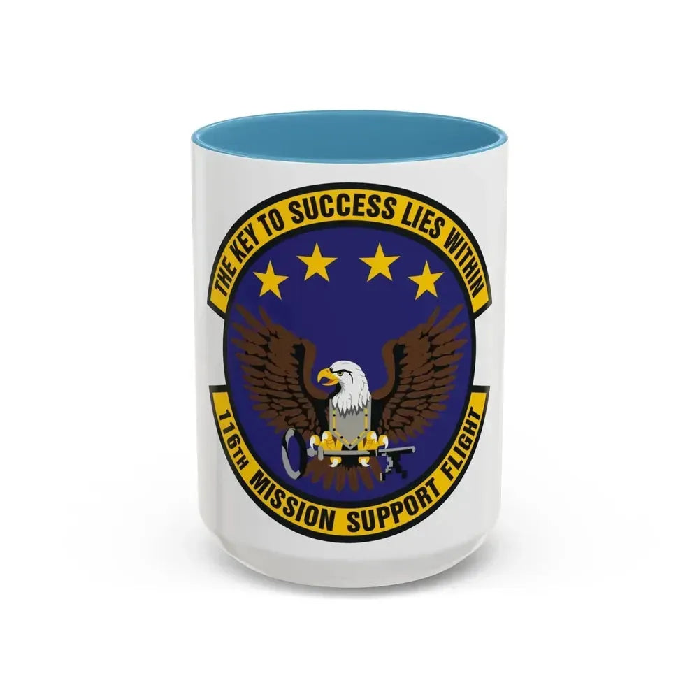 116th Mission Support Flight (U.S. Air Force) Accent Coffee Mug - Go Mug Yourself