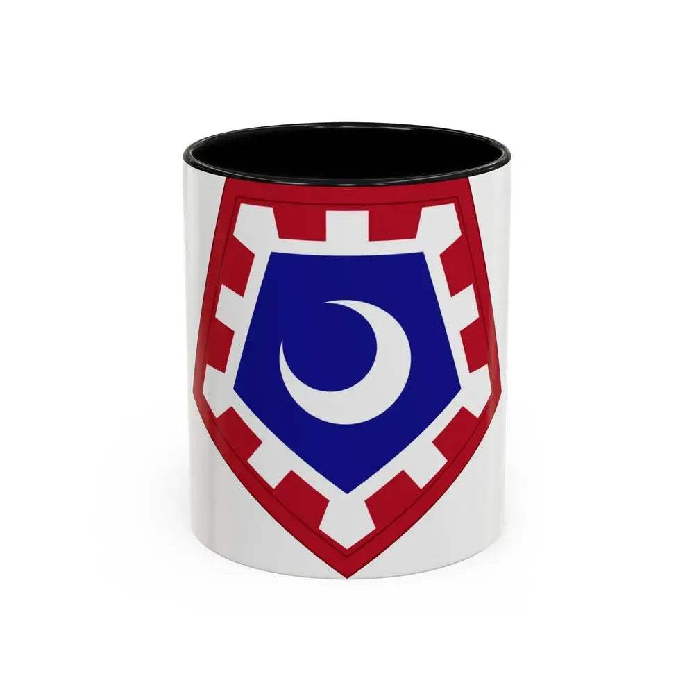 117 Engineer Brigade (U.S. Army) Accent Coffee Mug 11oz Black - Go Mug Yourself