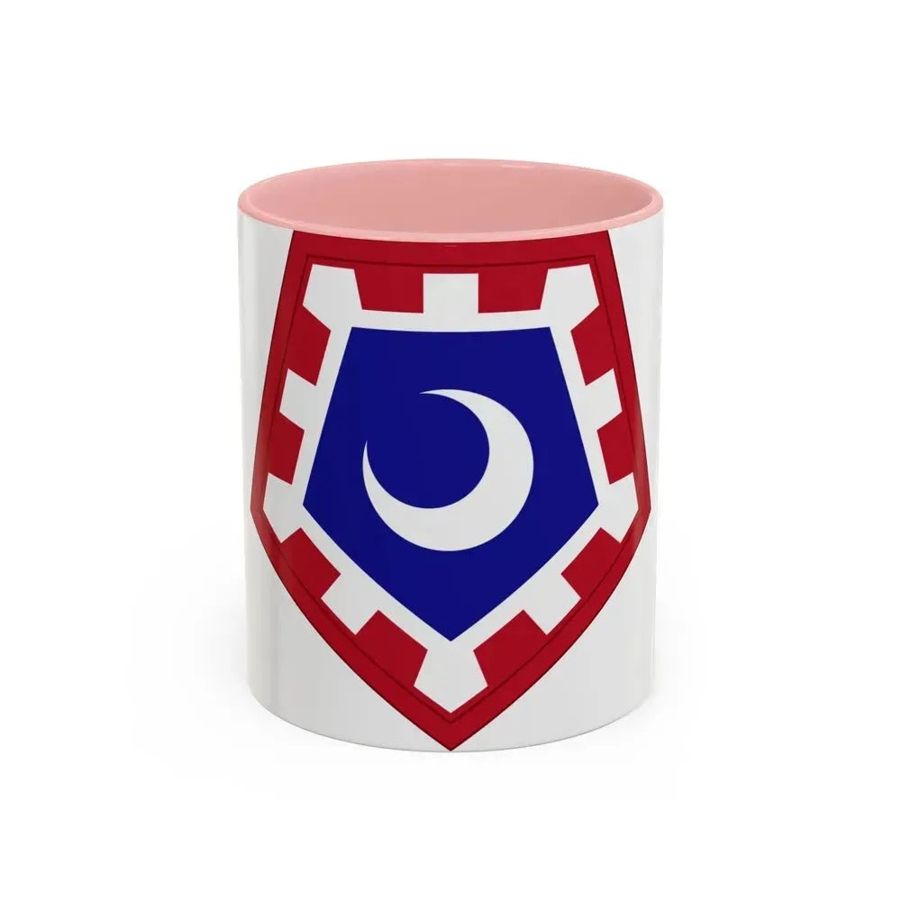 117 Engineer Brigade (U.S. Army) Accent Coffee Mug 11oz Pink - Go Mug Yourself