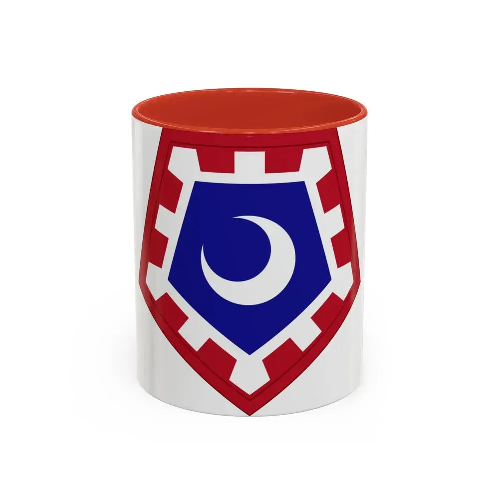 117 Engineer Brigade (U.S. Army) Accent Coffee Mug 11oz Red - Go Mug Yourself