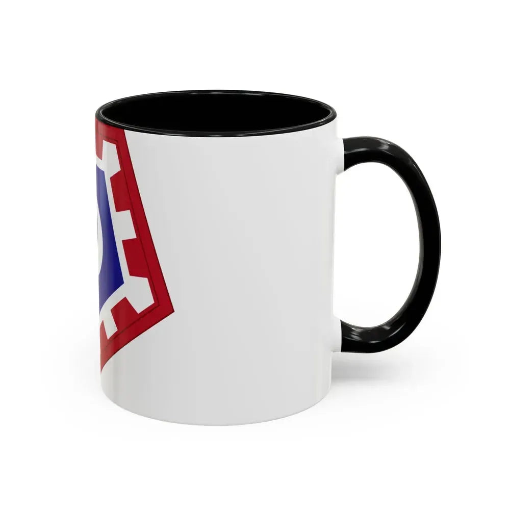 117 Engineer Brigade (U.S. Army) Accent Coffee Mug - Go Mug Yourself