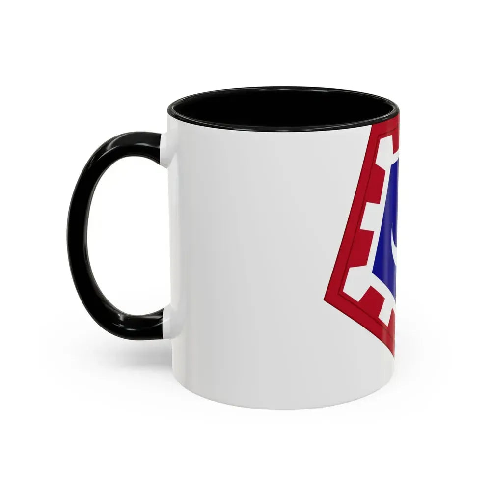 117 Engineer Brigade (U.S. Army) Accent Coffee Mug - Go Mug Yourself