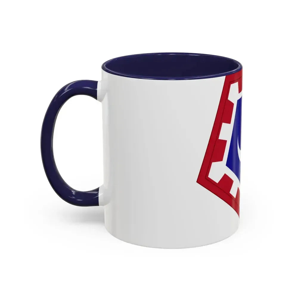117 Engineer Brigade (U.S. Army) Accent Coffee Mug - Go Mug Yourself