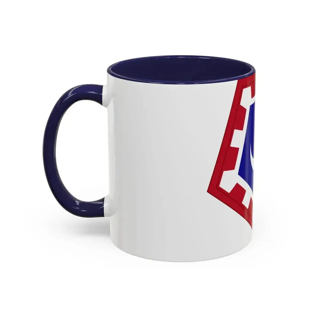 117 Engineer Brigade (U.S. Army) Accent Coffee Mug - Go Mug Yourself