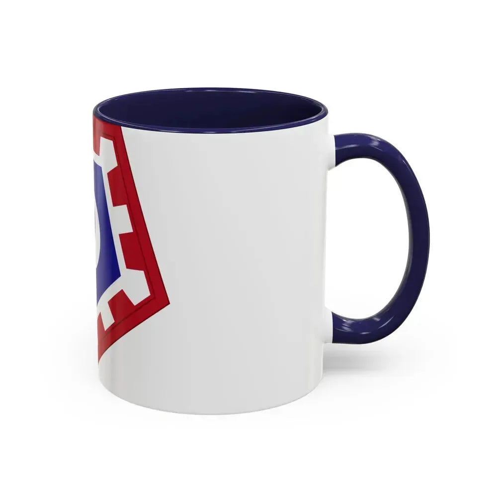 117 Engineer Brigade (U.S. Army) Accent Coffee Mug - Go Mug Yourself