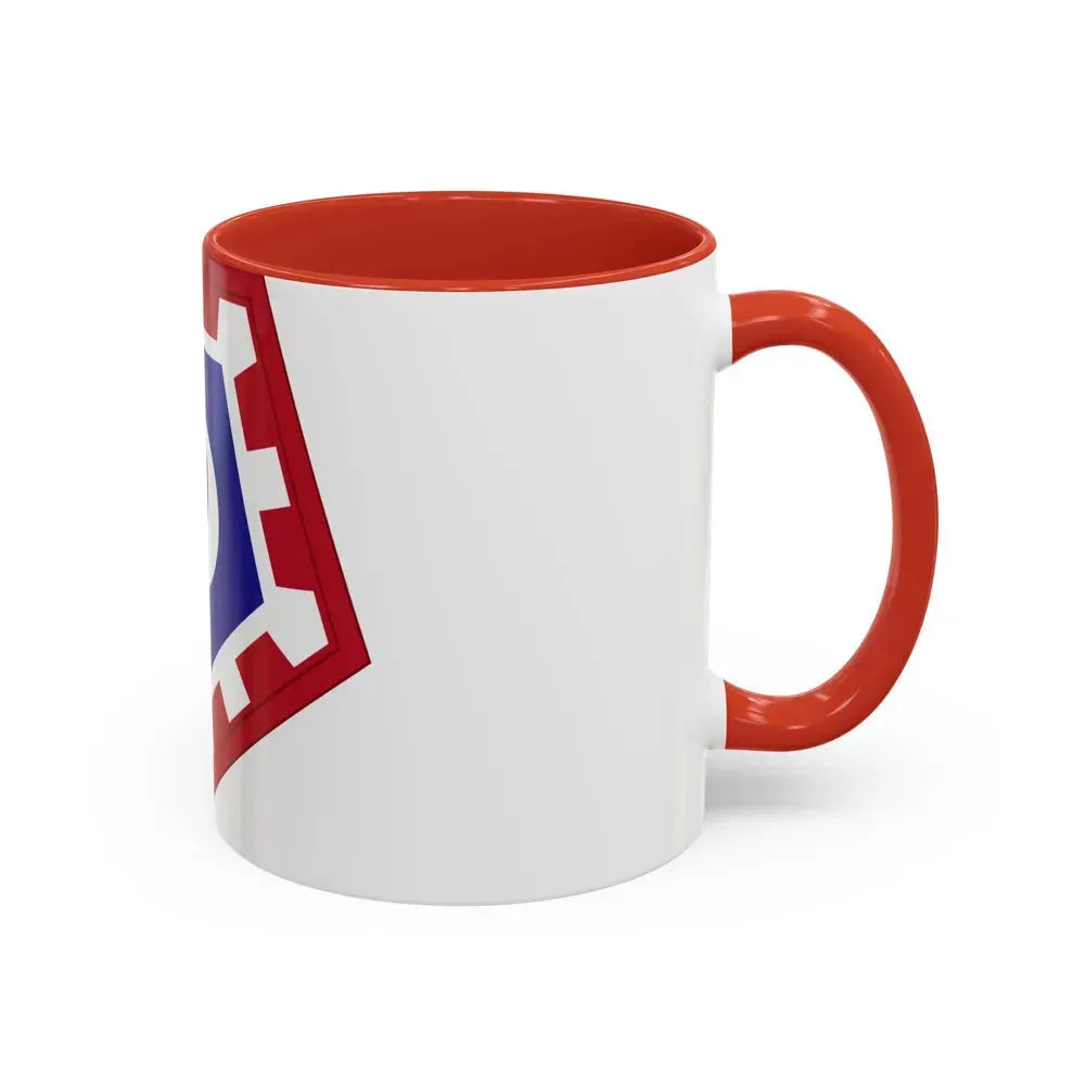 117 Engineer Brigade (U.S. Army) Accent Coffee Mug - Go Mug Yourself