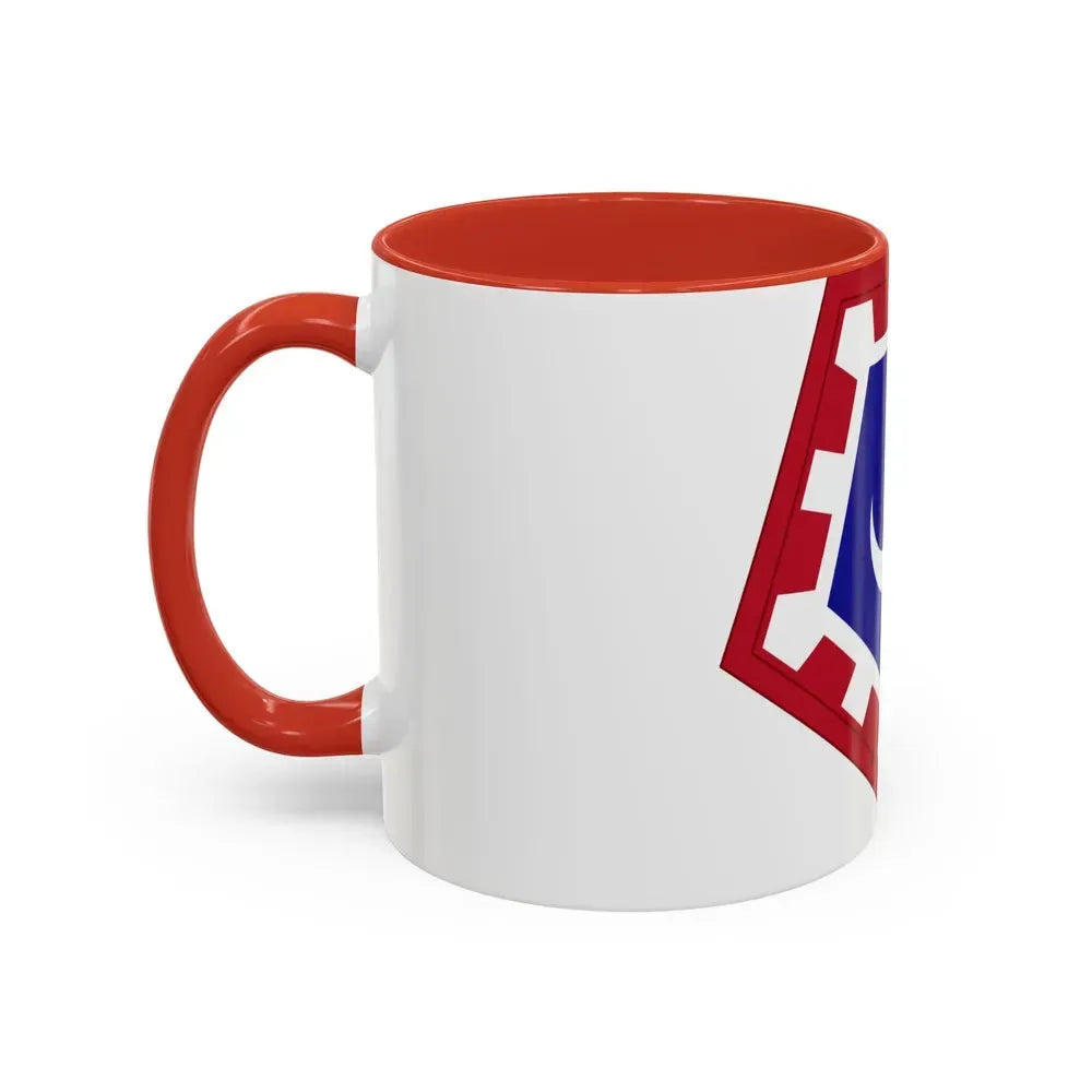 117 Engineer Brigade (U.S. Army) Accent Coffee Mug - Go Mug Yourself