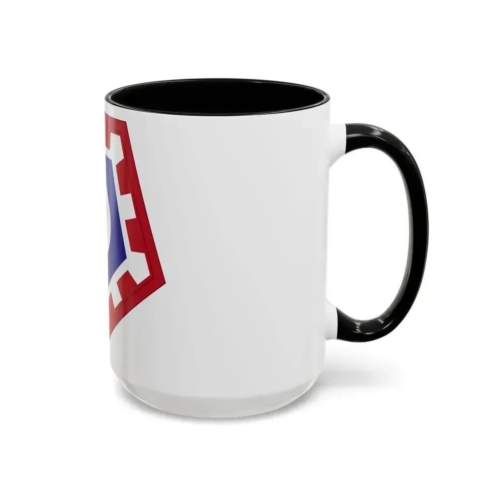 117 Engineer Brigade (U.S. Army) Accent Coffee Mug - Go Mug Yourself