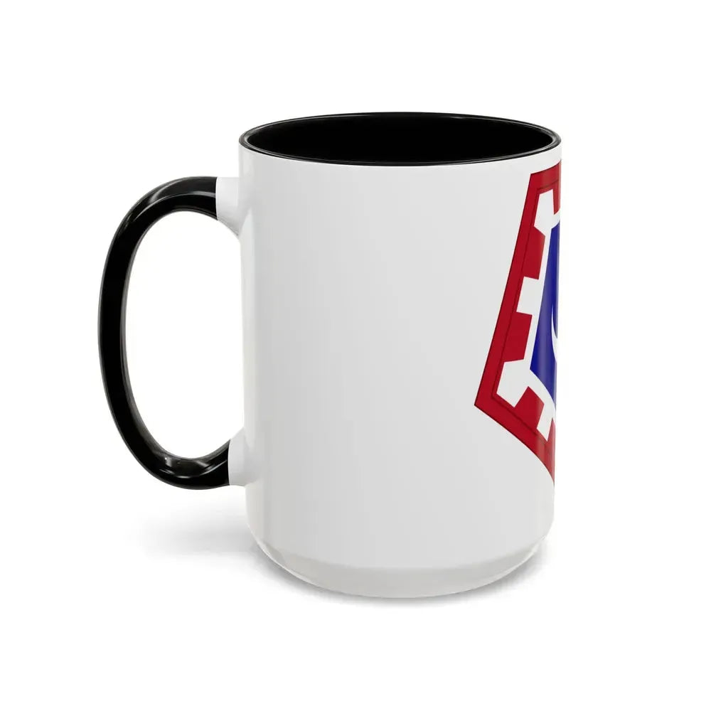 117 Engineer Brigade (U.S. Army) Accent Coffee Mug - Go Mug Yourself