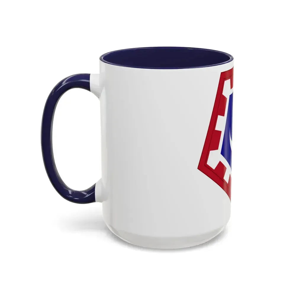 117 Engineer Brigade (U.S. Army) Accent Coffee Mug - Go Mug Yourself