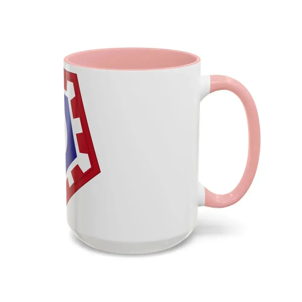 117 Engineer Brigade (U.S. Army) Accent Coffee Mug - Go Mug Yourself