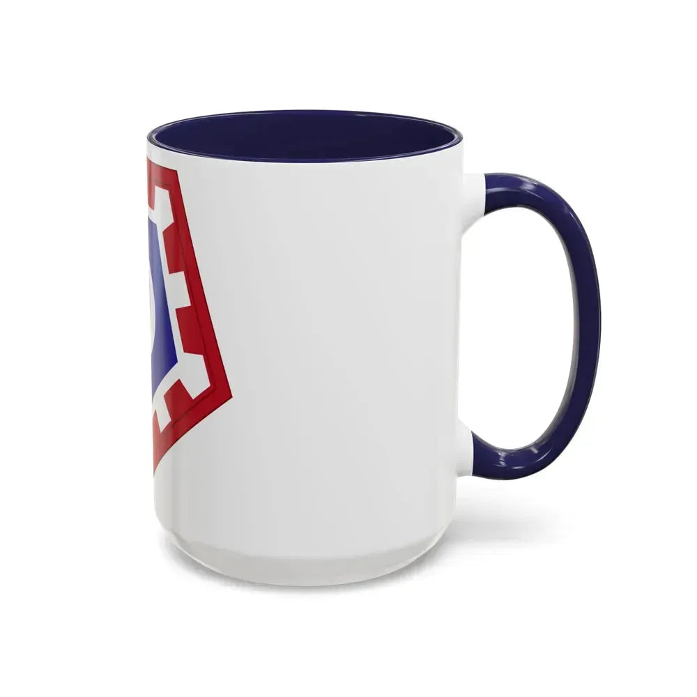 117 Engineer Brigade (U.S. Army) Accent Coffee Mug - Go Mug Yourself