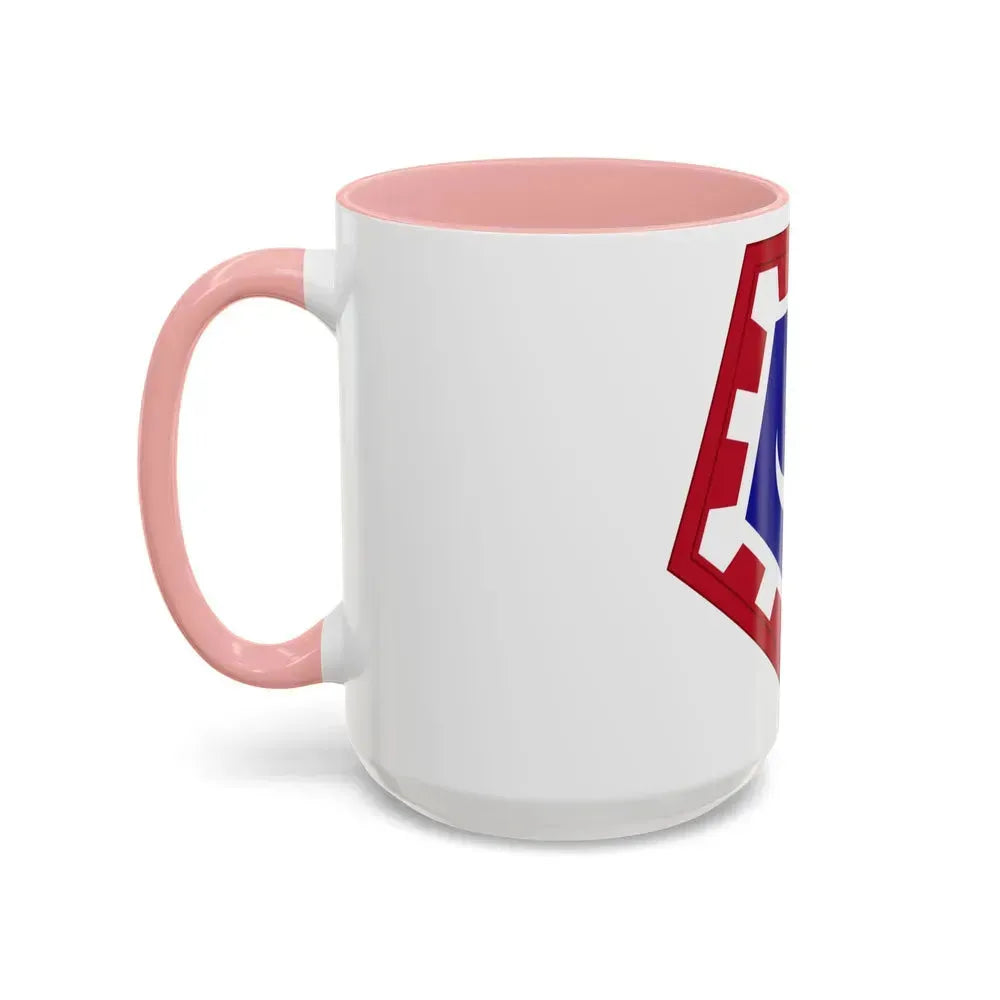 117 Engineer Brigade (U.S. Army) Accent Coffee Mug - Go Mug Yourself