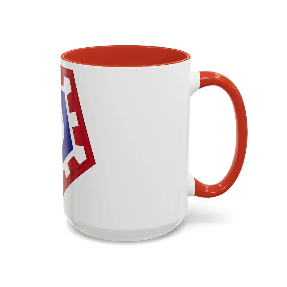117 Engineer Brigade (U.S. Army) Accent Coffee Mug - Go Mug Yourself