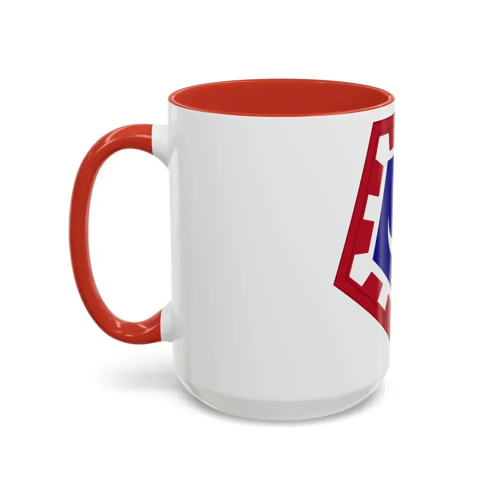 117 Engineer Brigade (U.S. Army) Accent Coffee Mug - Go Mug Yourself