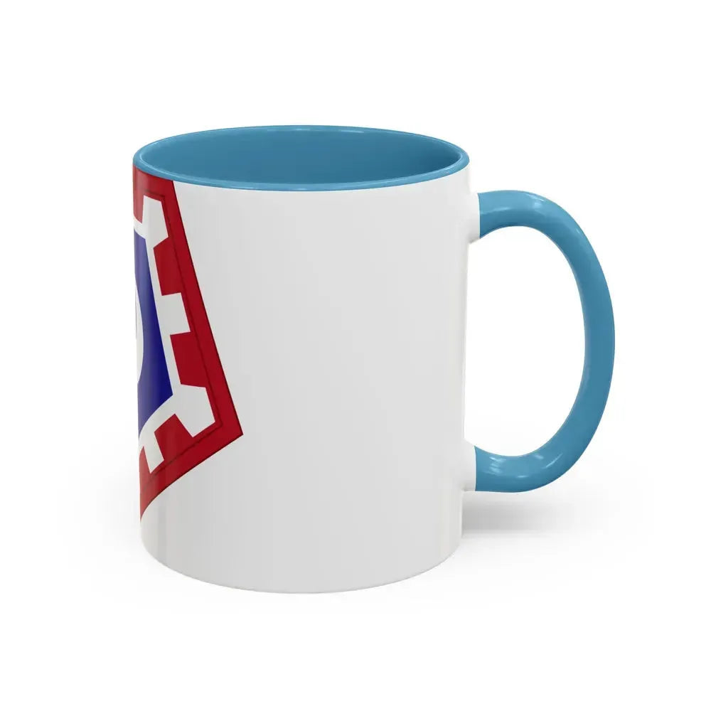117 Engineer Brigade (U.S. Army) Accent Coffee Mug - Go Mug Yourself