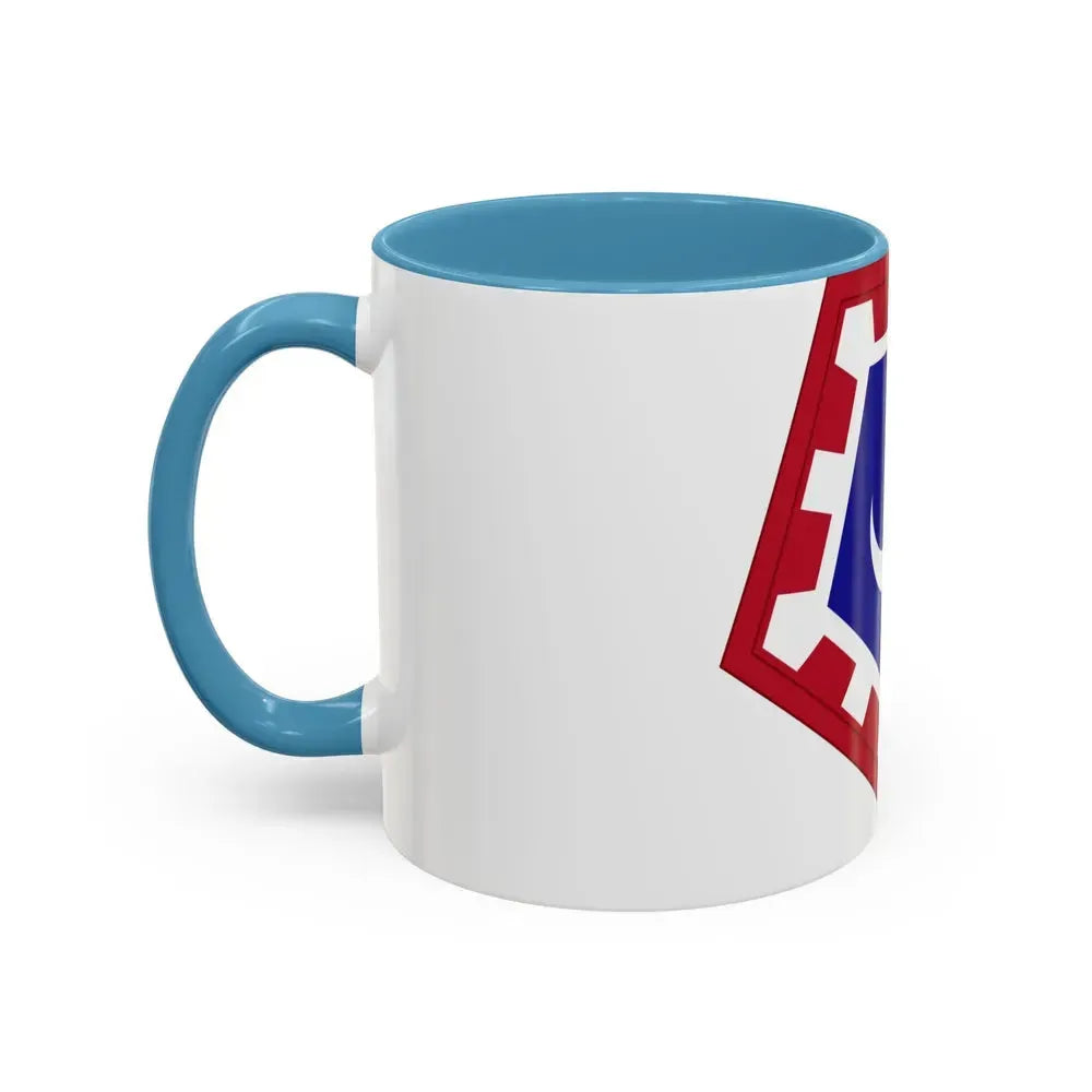 117 Engineer Brigade (U.S. Army) Accent Coffee Mug - Go Mug Yourself