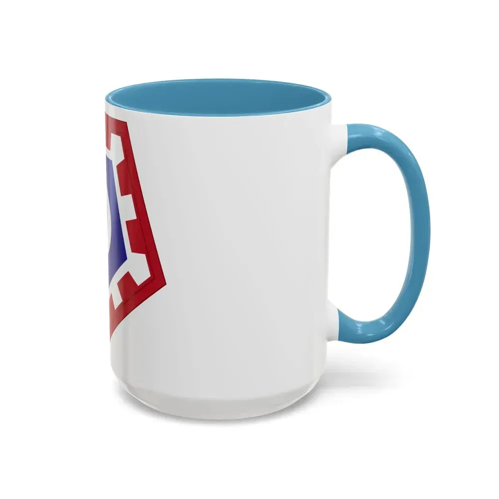117 Engineer Brigade (U.S. Army) Accent Coffee Mug - Go Mug Yourself
