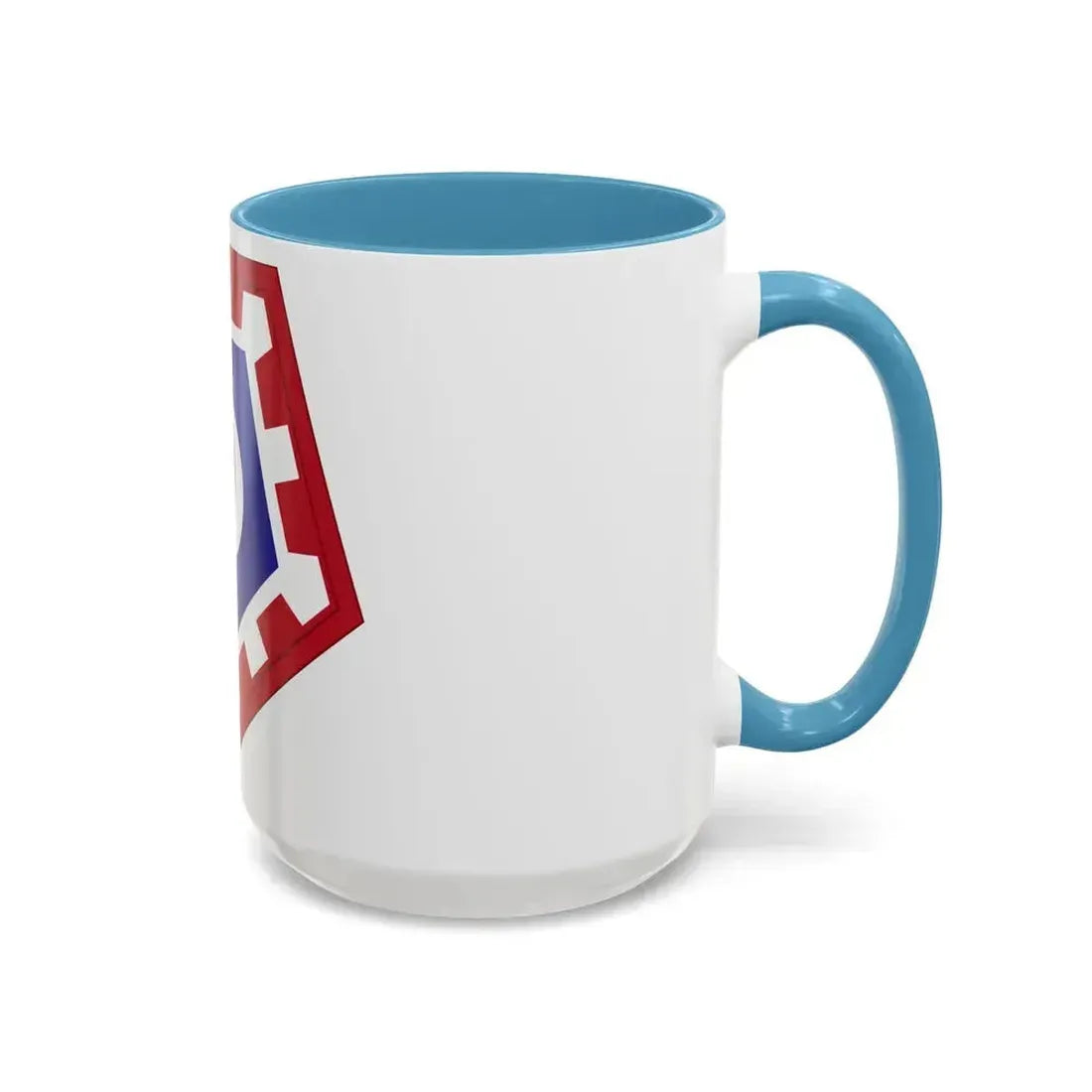 117 Engineer Brigade (U.S. Army) Accent Coffee Mug - Go Mug Yourself