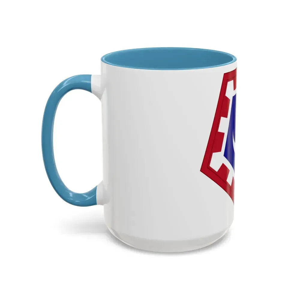 117 Engineer Brigade (U.S. Army) Accent Coffee Mug - Go Mug Yourself