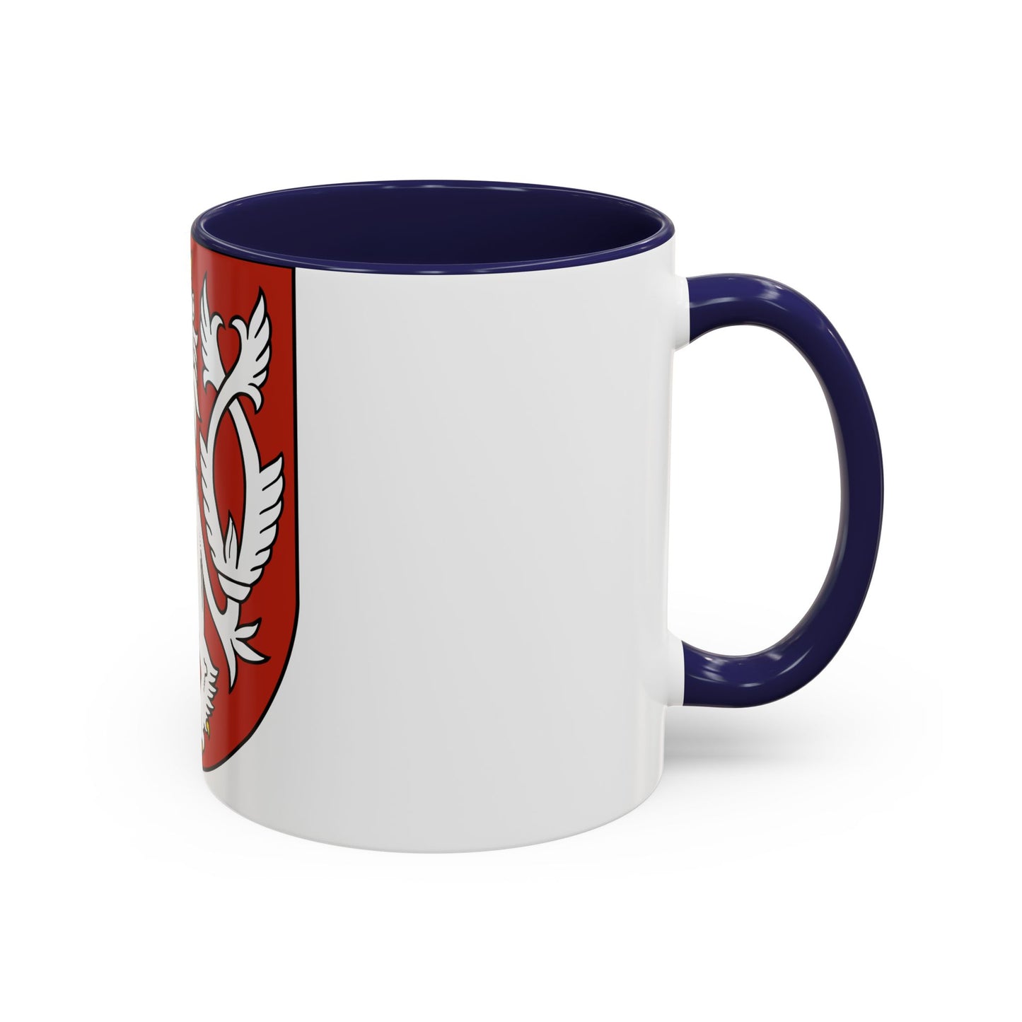 Small coat of arms of the Czech Republic - Accent Coffee Mug