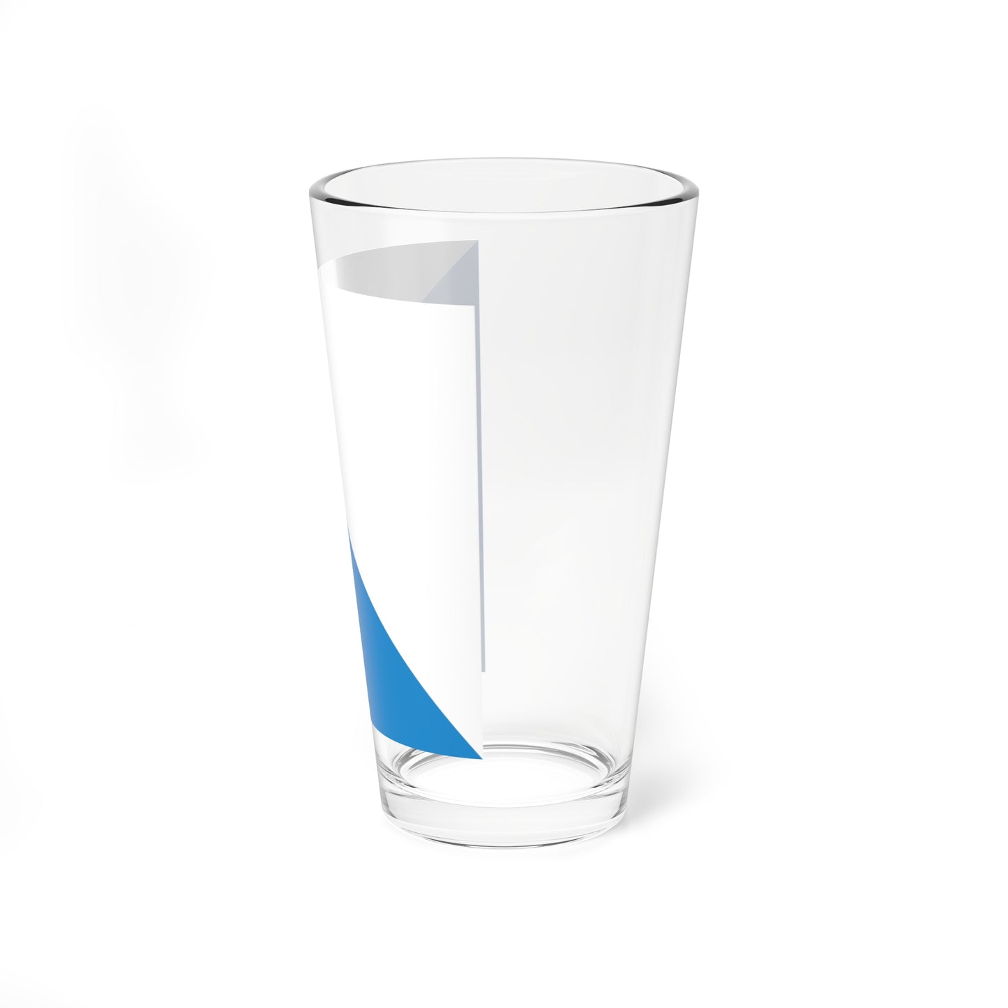 Flag of Canton of Zurich (Switzerland) Pint Glass 16oz