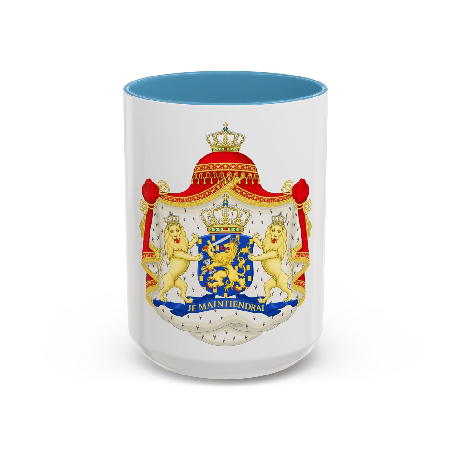 Royal coat of arms of the Netherlands (1815-1907) - Accent Coffee Mug
