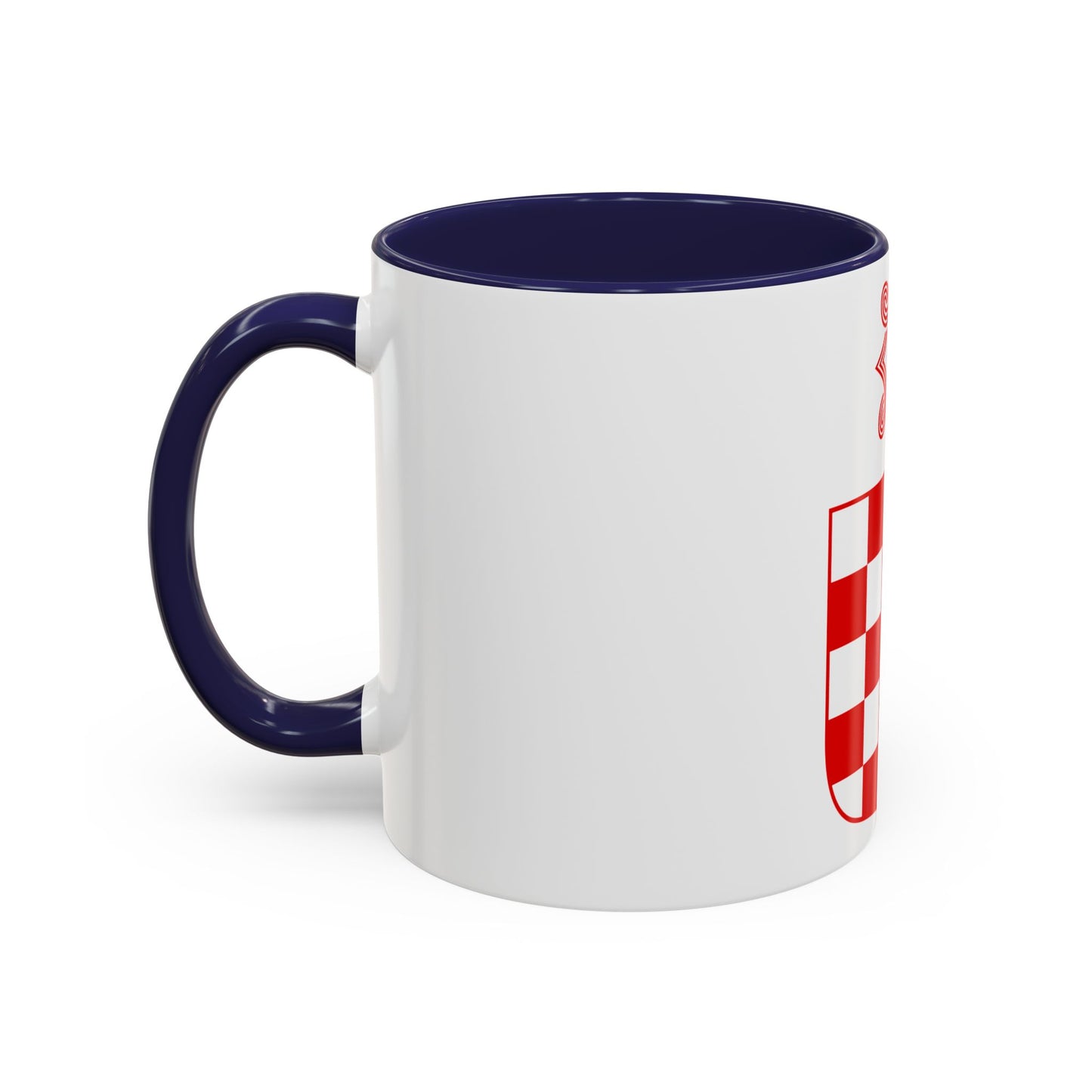 Coat of arms of the Independent State of Croatia - Accent Coffee Mug