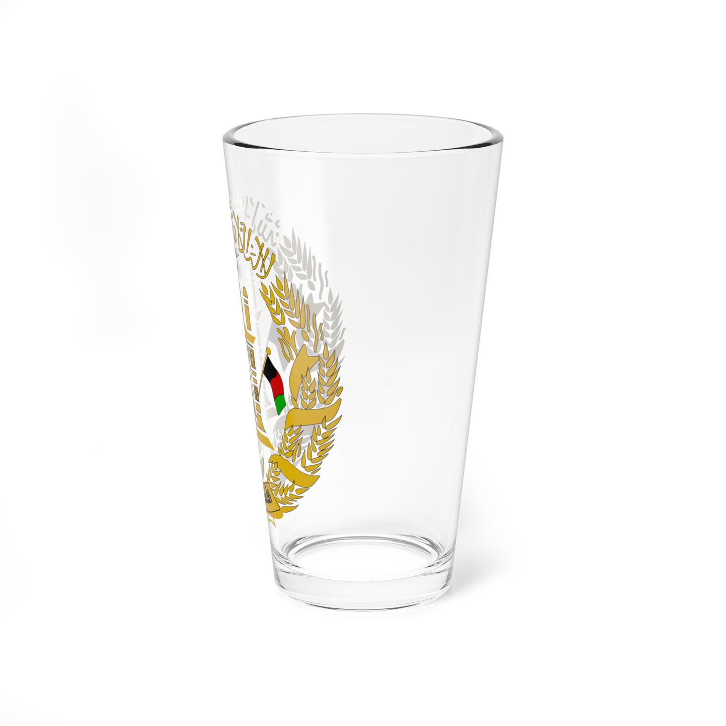 Emblem of Afghanistan 2004-2013 (Afghanistan) (Coat of Arms) Pint Glass 16oz
