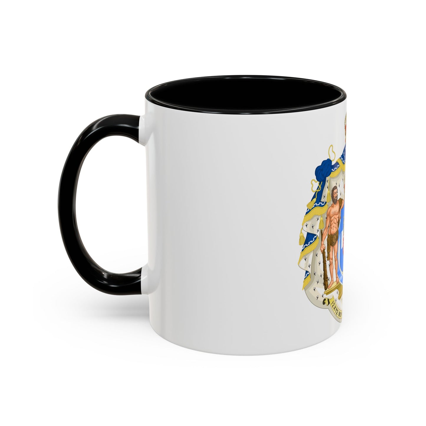 Royal Coat of Arms of Greece (1863-1936) - Accent Coffee Mug