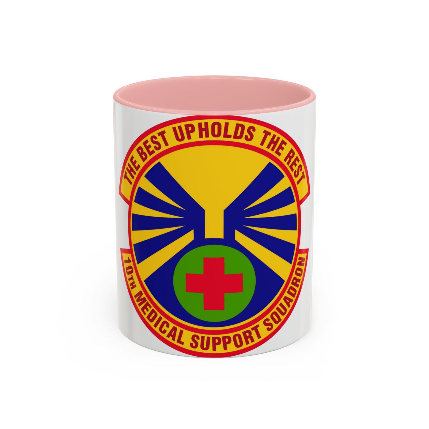 10th Medical Support Squadron (U.S. Air Force) Accent Coffee Mug