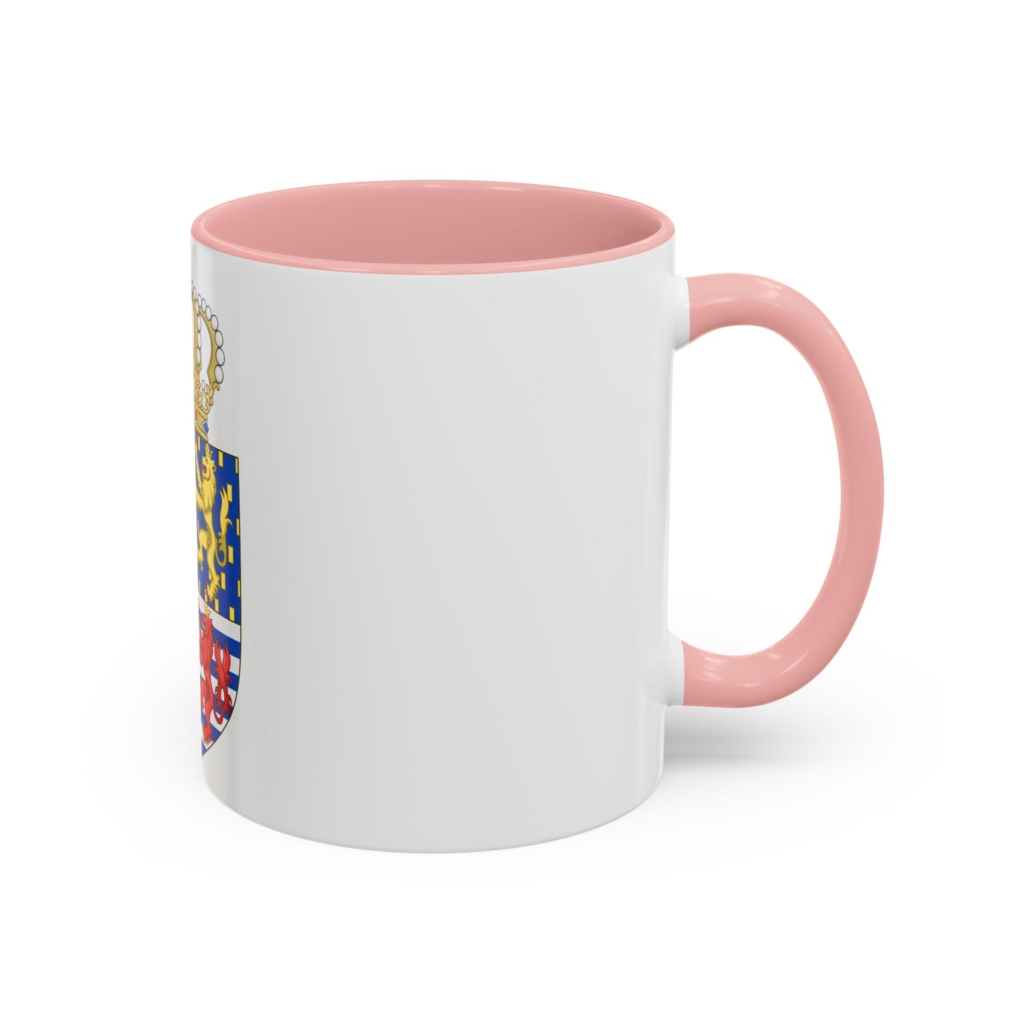 Lesser coat of arms of the Grand Duke of Luxembourg (2000) - Accent Coffee Mug