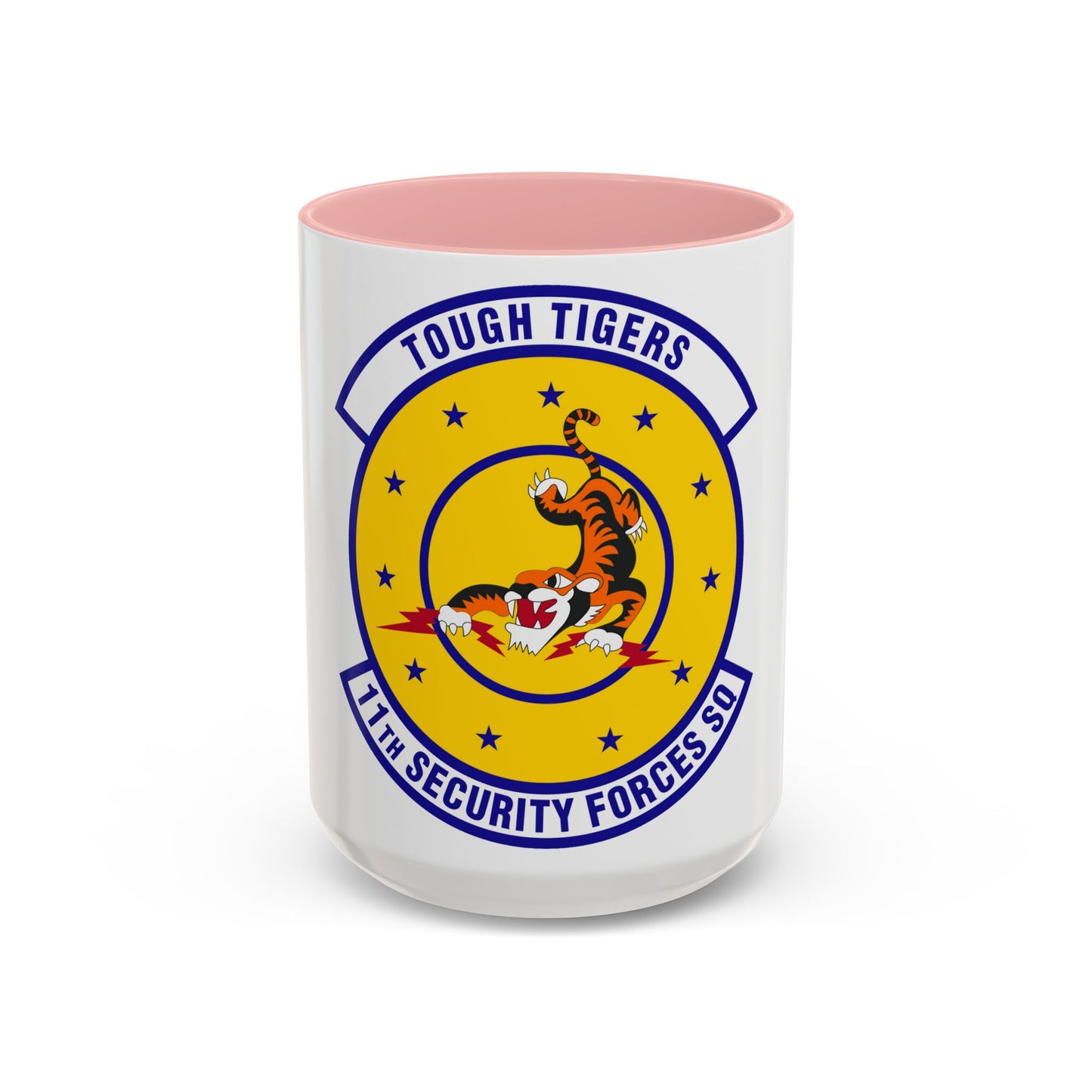 11 Security Forces Squadron USAF (U.S. Air Force) Accent Coffee Mug