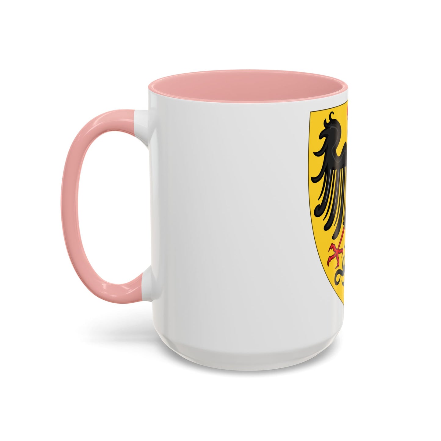Shield and Coat of Arms of the Holy Roman Emperor (c.1300-c.1400) - Accent Coffee Mug