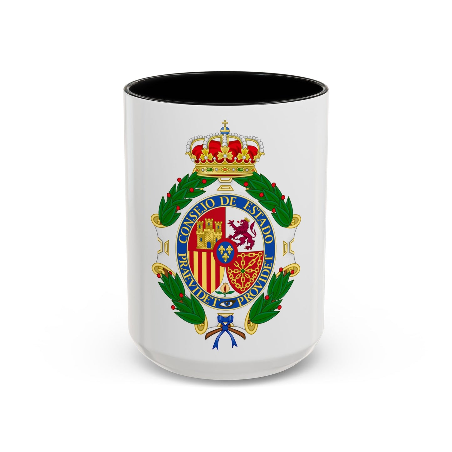 Coat of Arms of the Spanish Council of State - Accent Coffee Mug