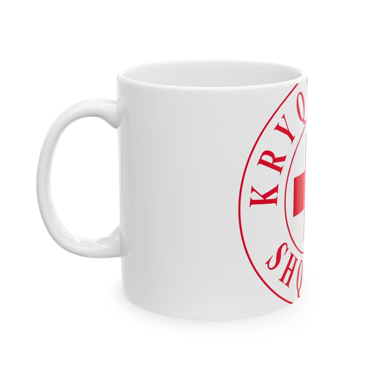 Kryqi i Kuq Shqiptar (Albania) White Coffee Mug