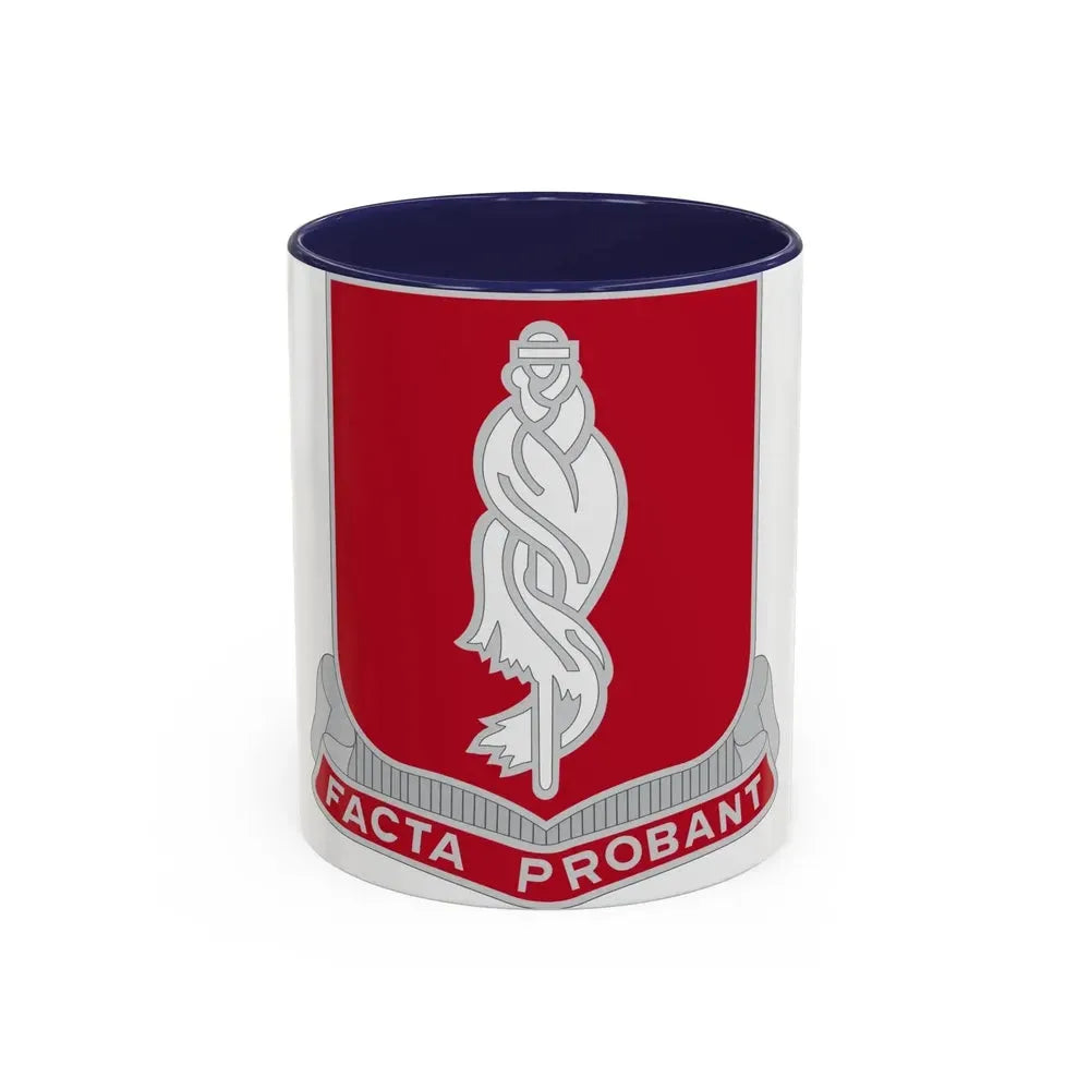 118 Military Police Battalion (U.S. Army) Accent Coffee Mug 11oz Navy - Go Mug Yourself