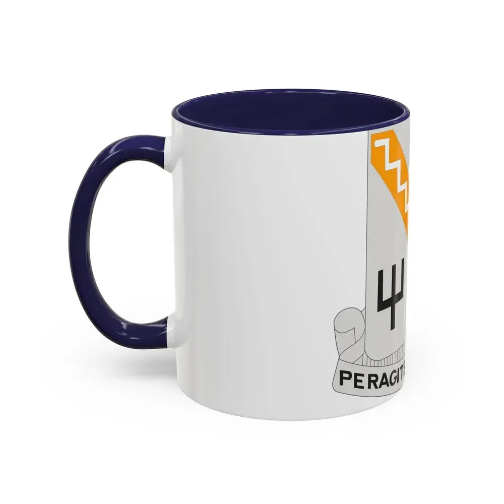 118 Signal Battalion (U.S. Army) Accent Coffee Mug - Go Mug Yourself