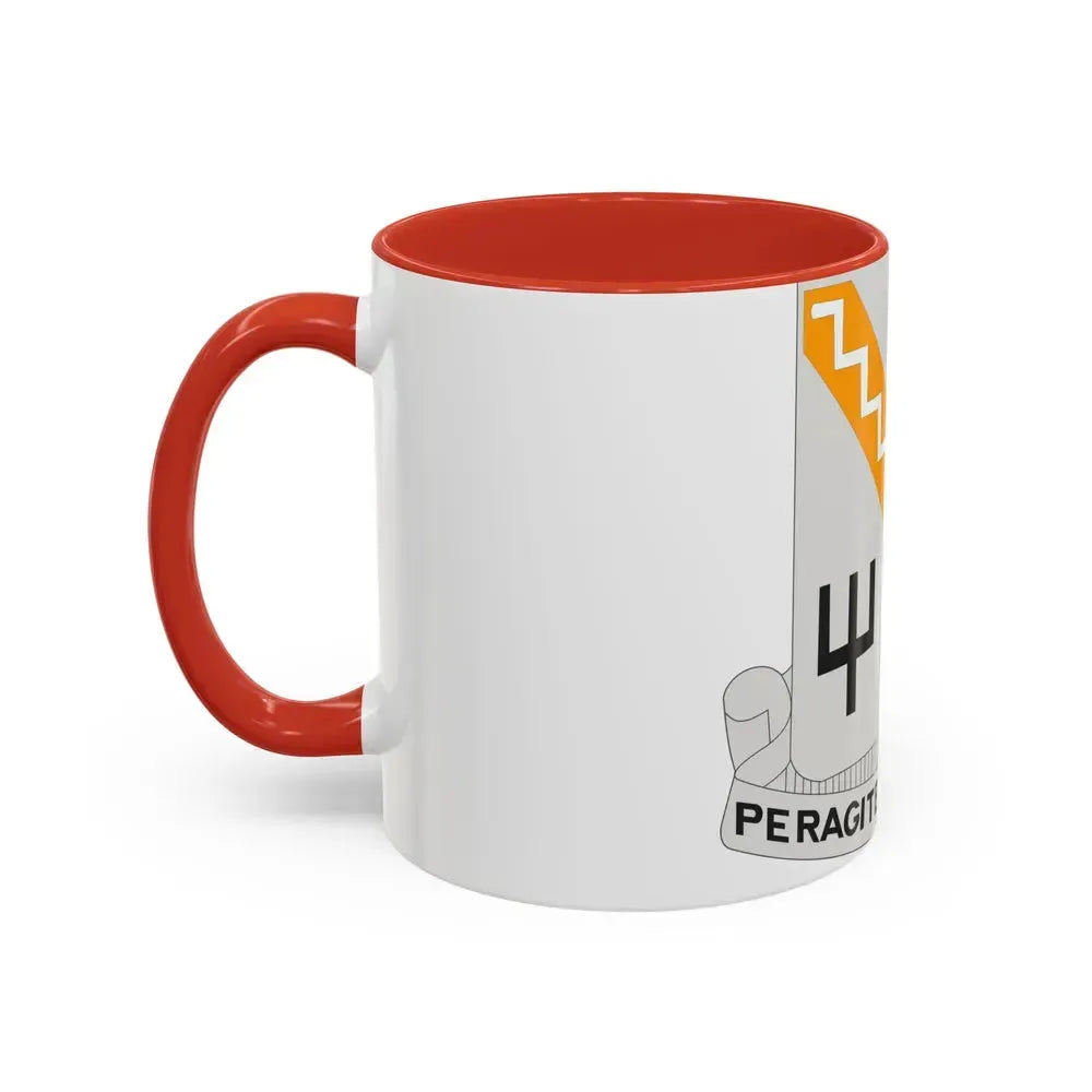 118 Signal Battalion (U.S. Army) Accent Coffee Mug - Go Mug Yourself