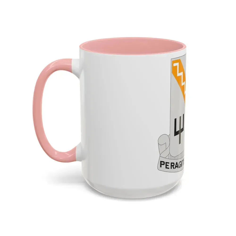 118 Signal Battalion (U.S. Army) Accent Coffee Mug - Go Mug Yourself