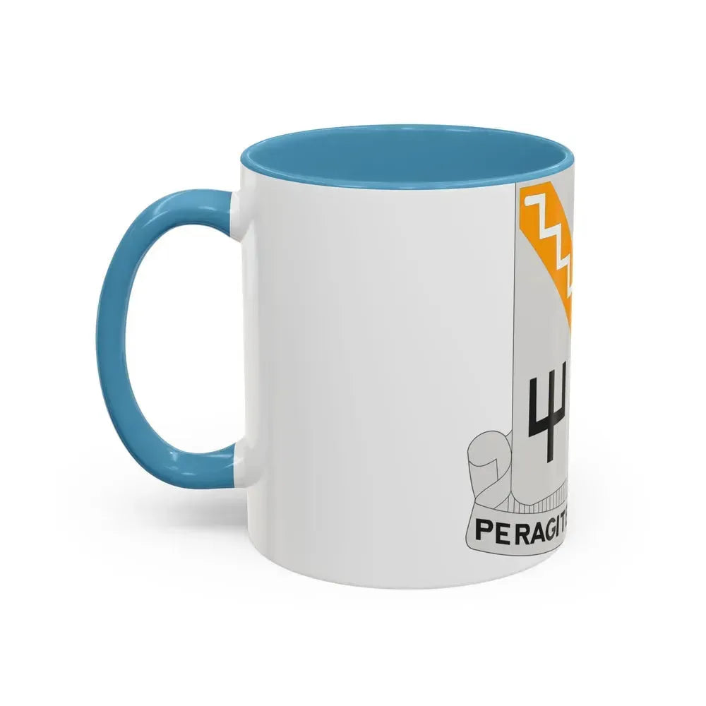 118 Signal Battalion (U.S. Army) Accent Coffee Mug - Go Mug Yourself