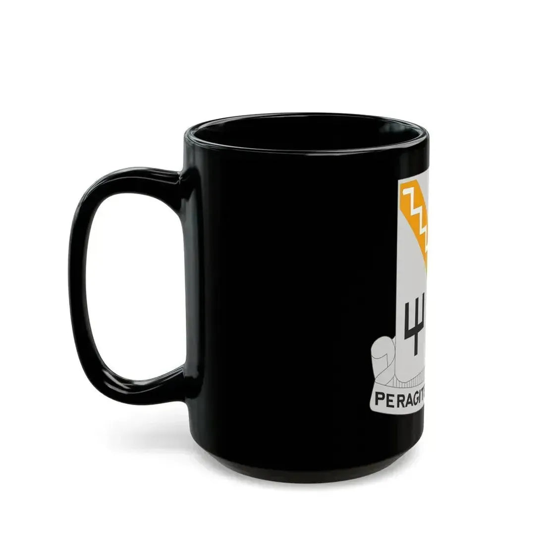118 Signal Battalion (U.S. Army) Black Coffee Mug - Go Mug Yourself