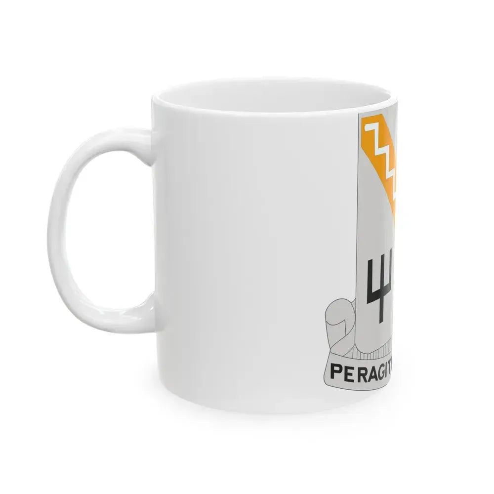 118 Signal Battalion (U.S. Army) White Coffee Mug - Go Mug Yourself