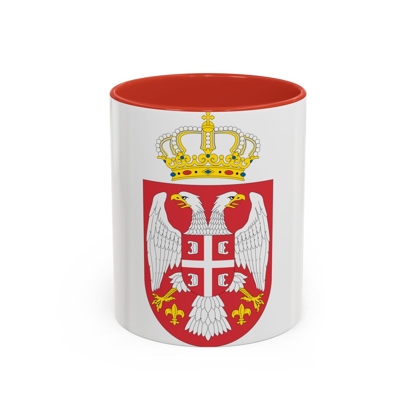 Coat of arms of Serbia small (2004 - 2010) - Accent Coffee Mug