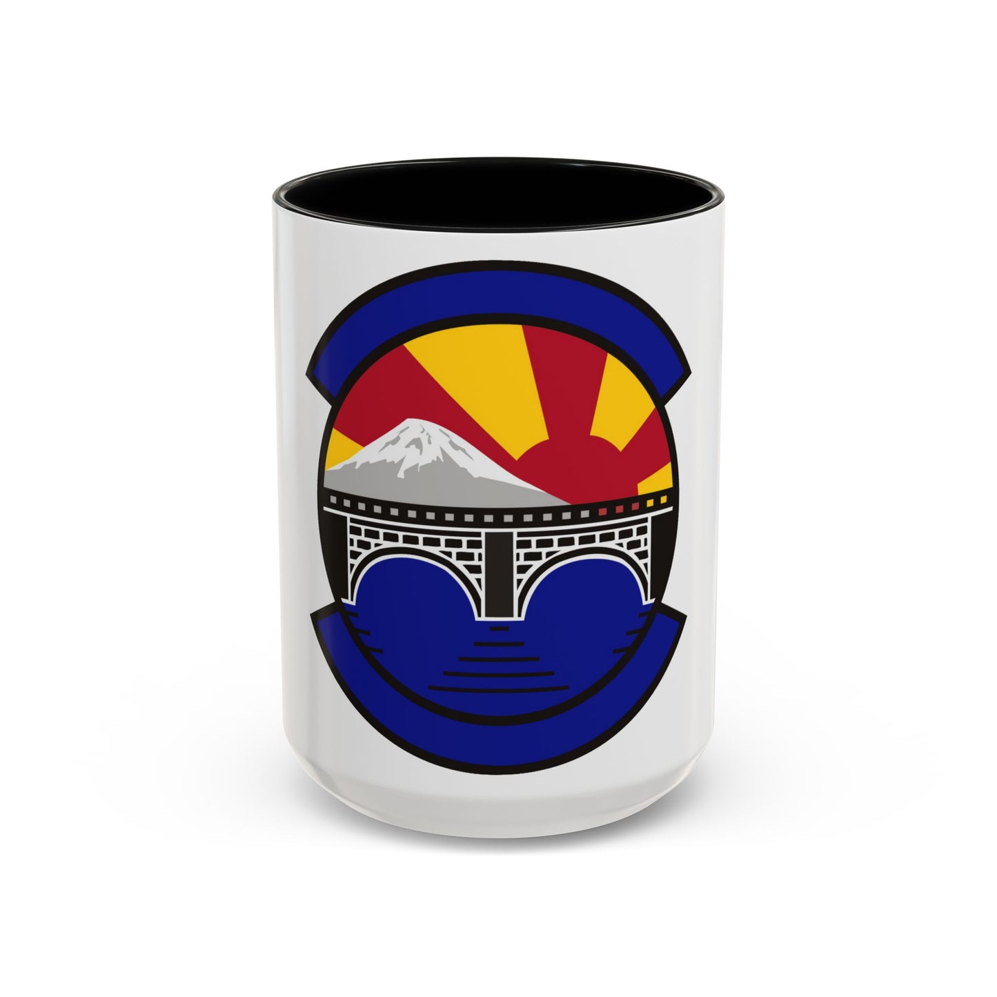 374 Maintenance Operations Squadron PACAF (U.S. Air Force) Accent Coffee Mug