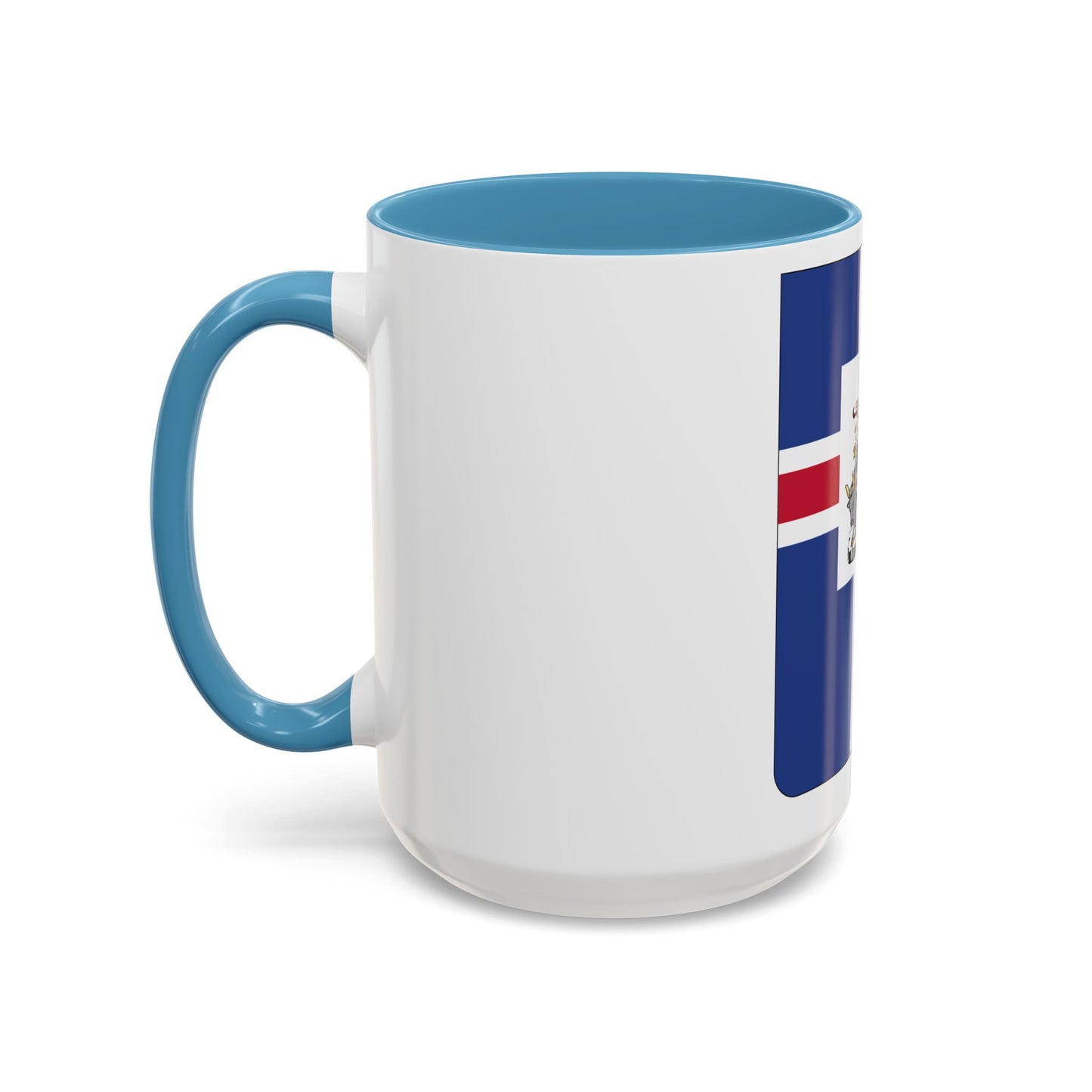 Coat of arms of the President of Iceland - Accent Coffee Mug