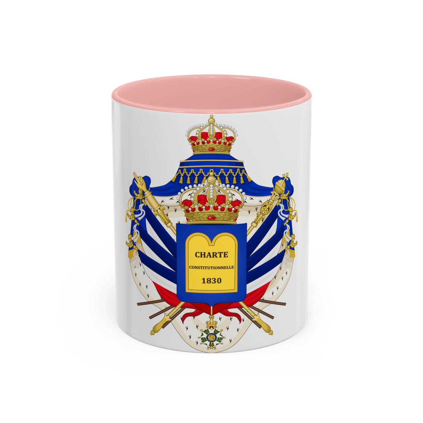 Coat of Arms of the July Monarchy (1831-48) - Accent Coffee Mug