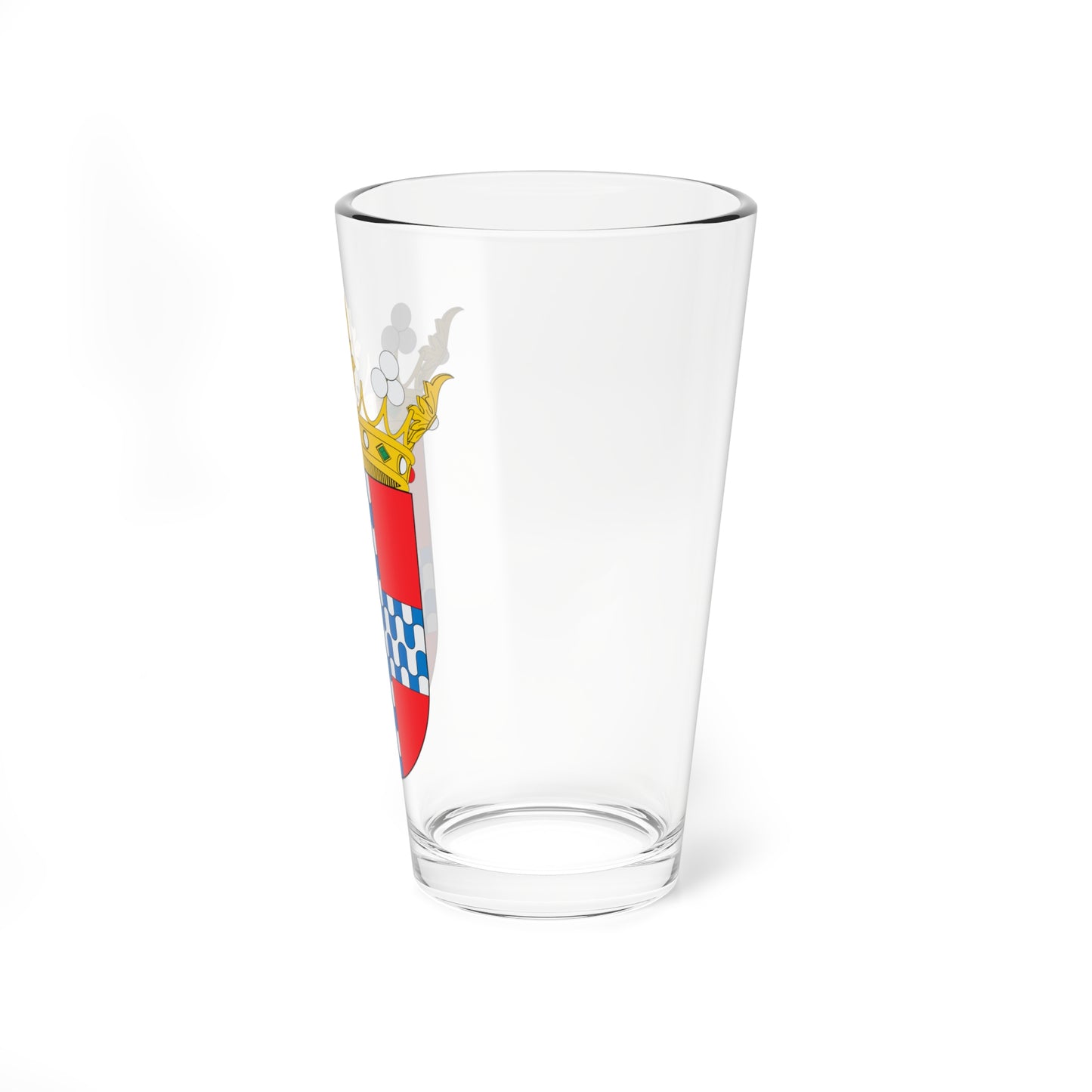 Escudo del Marquesado de Castel-Moncayo (Spain) (Coat of Arms) Pint Glass 16oz