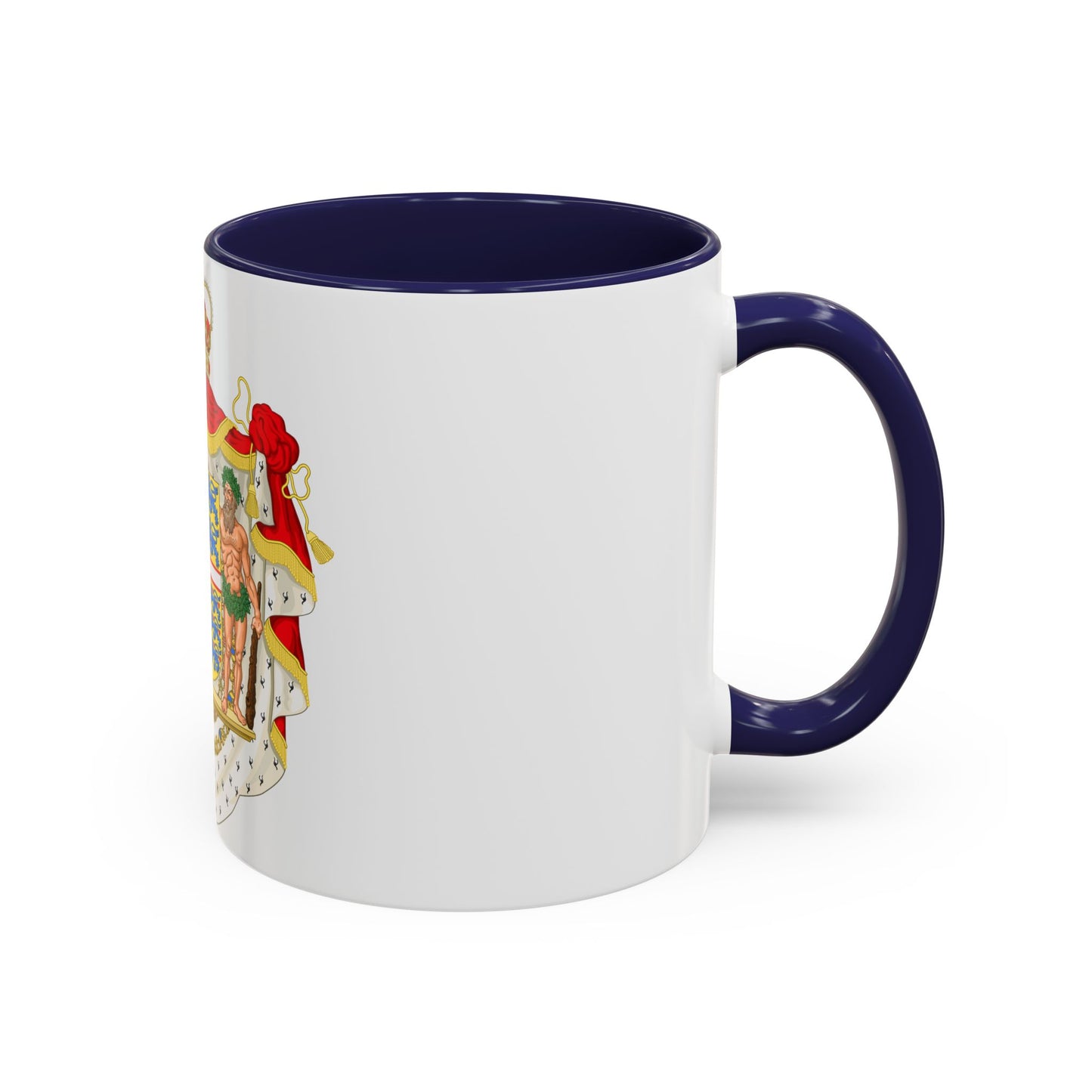 Coat of arms of Joachim, Prince of Denmark - Accent Coffee Mug