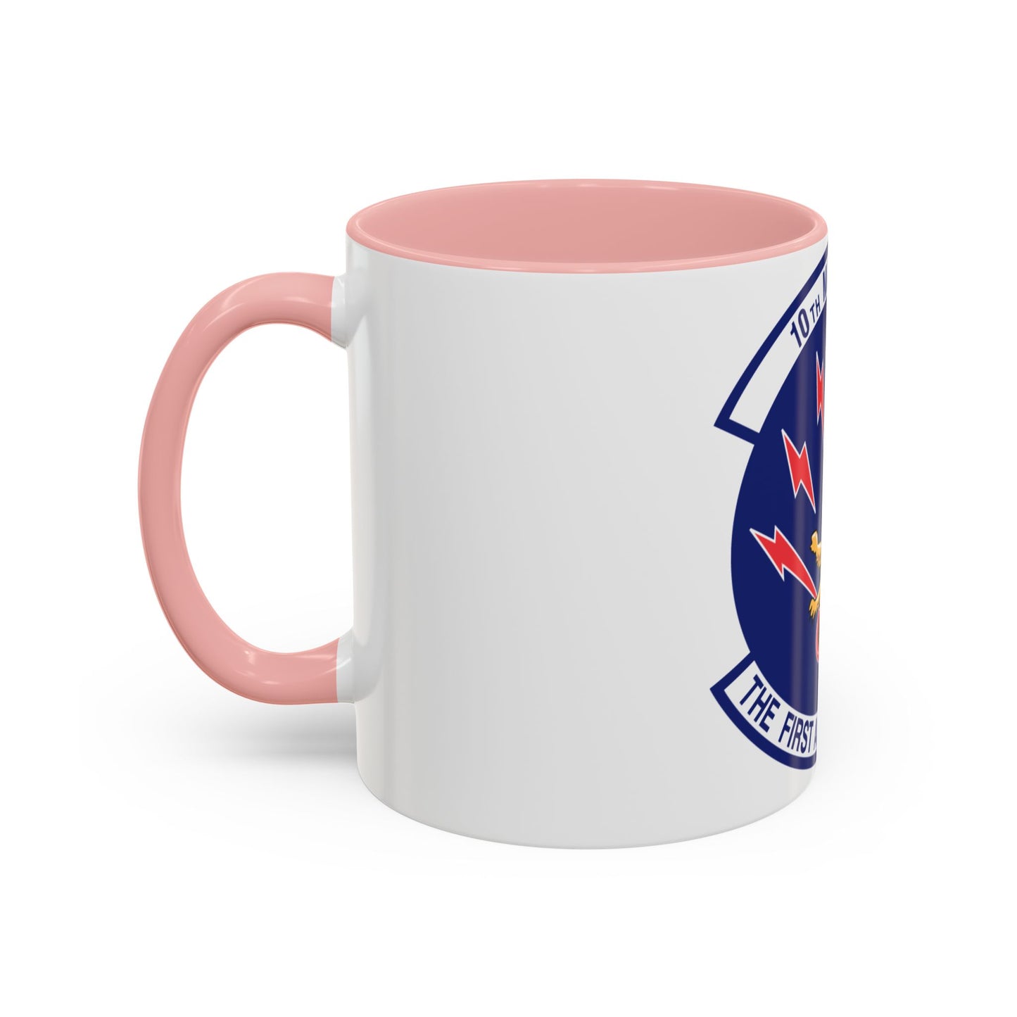 10th Missile SQ The First In The Hole (U.S. Air Force) Accent Coffee Mug